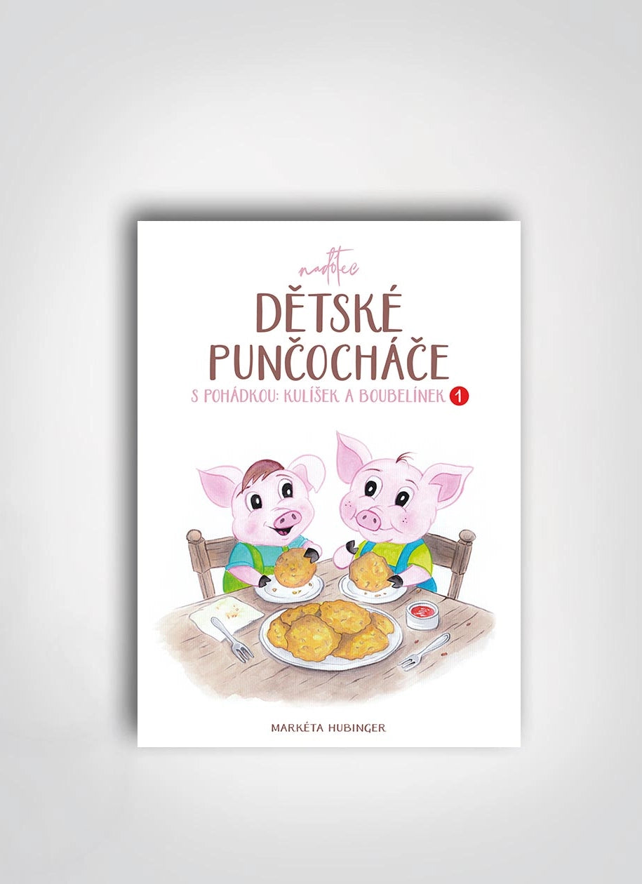 Dětské punčocháče v knížce s pohádkou – POHÁDKY I (růžové)