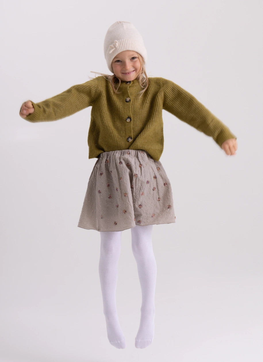 Dětské punčocháče v knížce s pohádkou – POHÁDKY II (bílé)