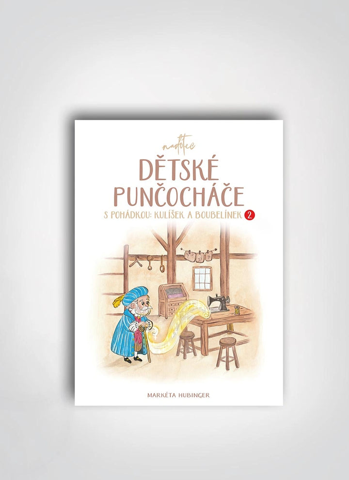 Dětské punčocháče v knížce s pohádkou – POHÁDKY II (bílé)