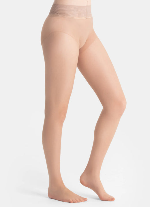 5 PACK: Diskrétní punčochy | nadotec TAJEMSTVÍ | 15 DEN béžová