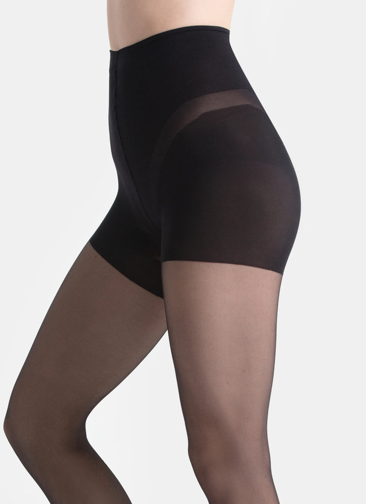 Punčochy tvarující a zeštíhlující | nadotec LADNOSTI | 20 DEN černá