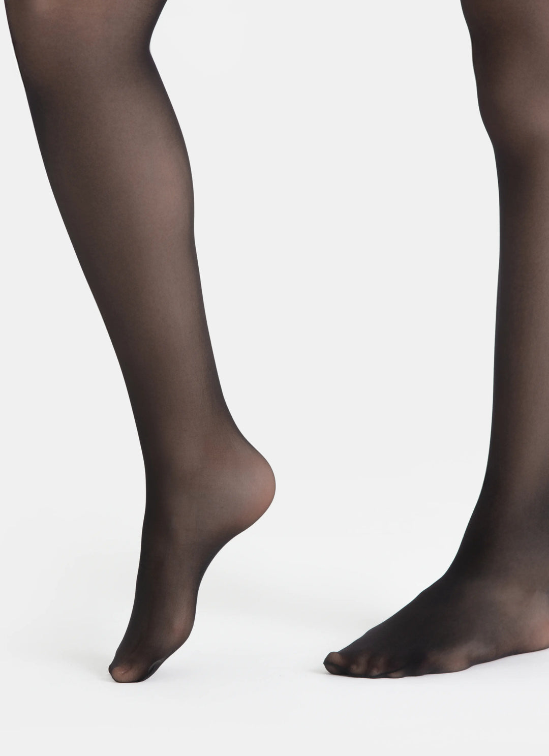 5 PACK: Punčochy s vysokým pasem | nadotec ELEGANCE | 30 DEN černá