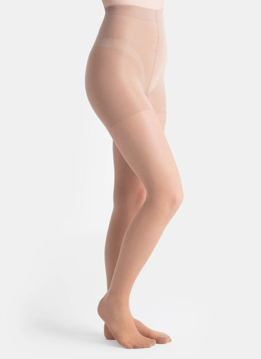 5 PACK: Punčochy tvarující a zeštíhlující | nadotec LADNOSTI | 20 DEN béžová