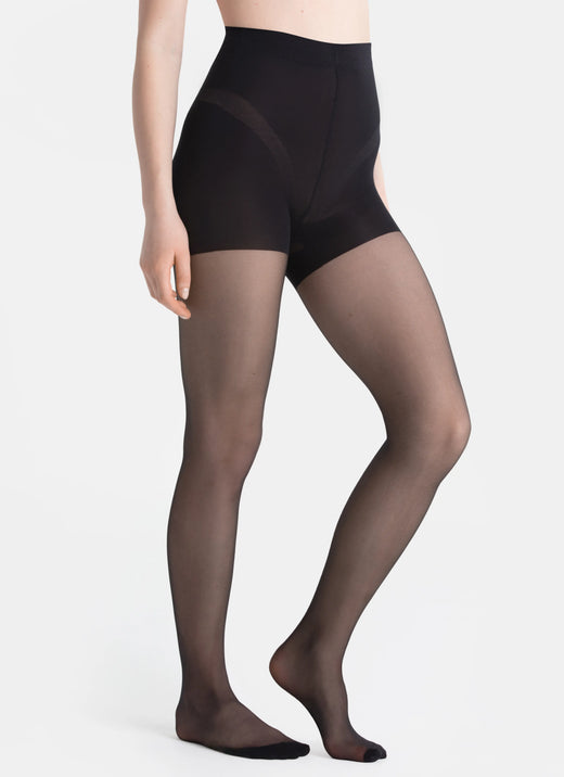 5 PACK: Punčochy tvarující a zeštíhlující | nadotec LADNOSTI | 20 DEN černá